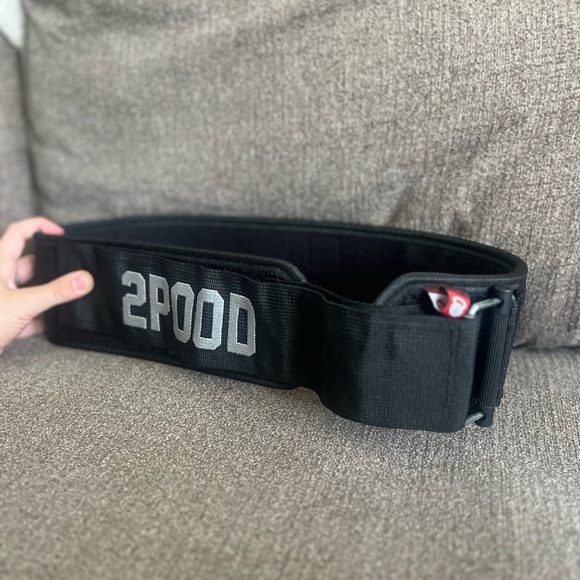 2POOD Lifting Belt- black sequins- size L - Picture 4 of 5